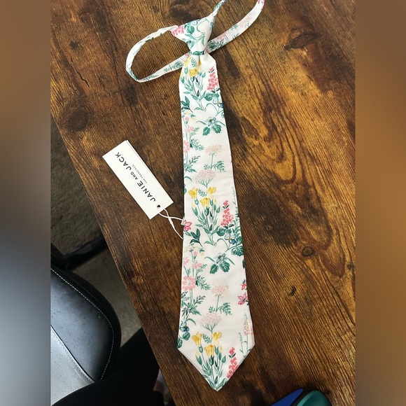 Janie and Jack Other - Floral Tie by Janie and Jack